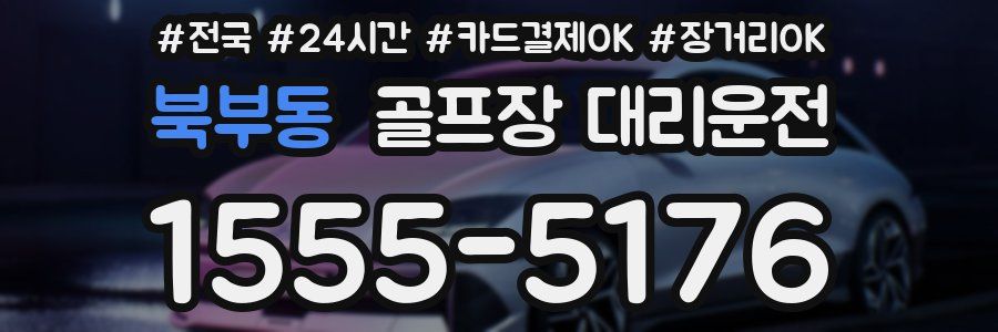 북부동 골프장 대리운전