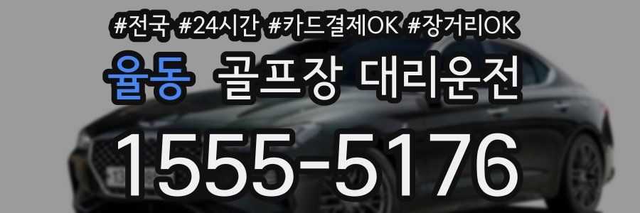 율동 골프장 대리운전