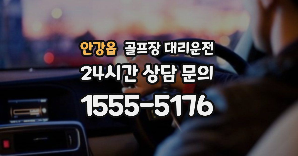 골프장 대리운전 서비스