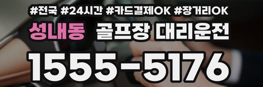 성내동 골프장 대리운전