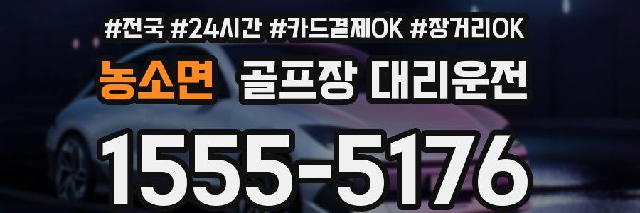 농소면 골프장 대리운전