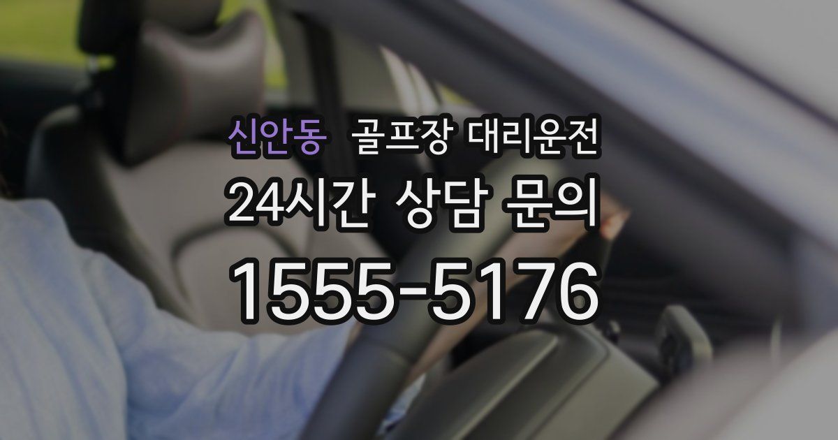 골프장 대리운전 서비스