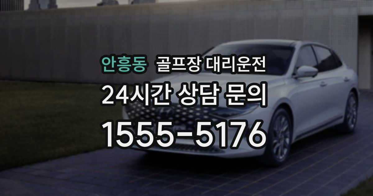 골프장 대리운전 서비스