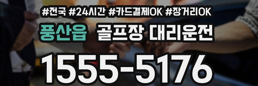 풍산읍 골프장 대리운전