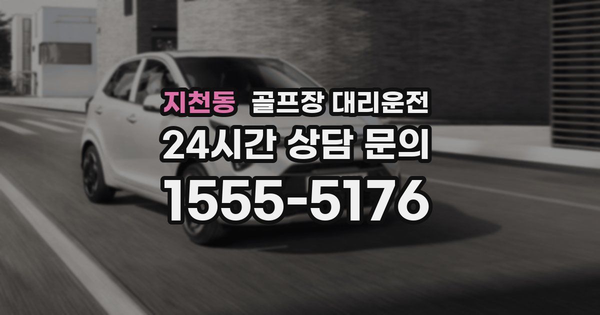 골프장 대리운전 서비스