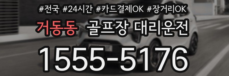 거동동 골프장 대리운전