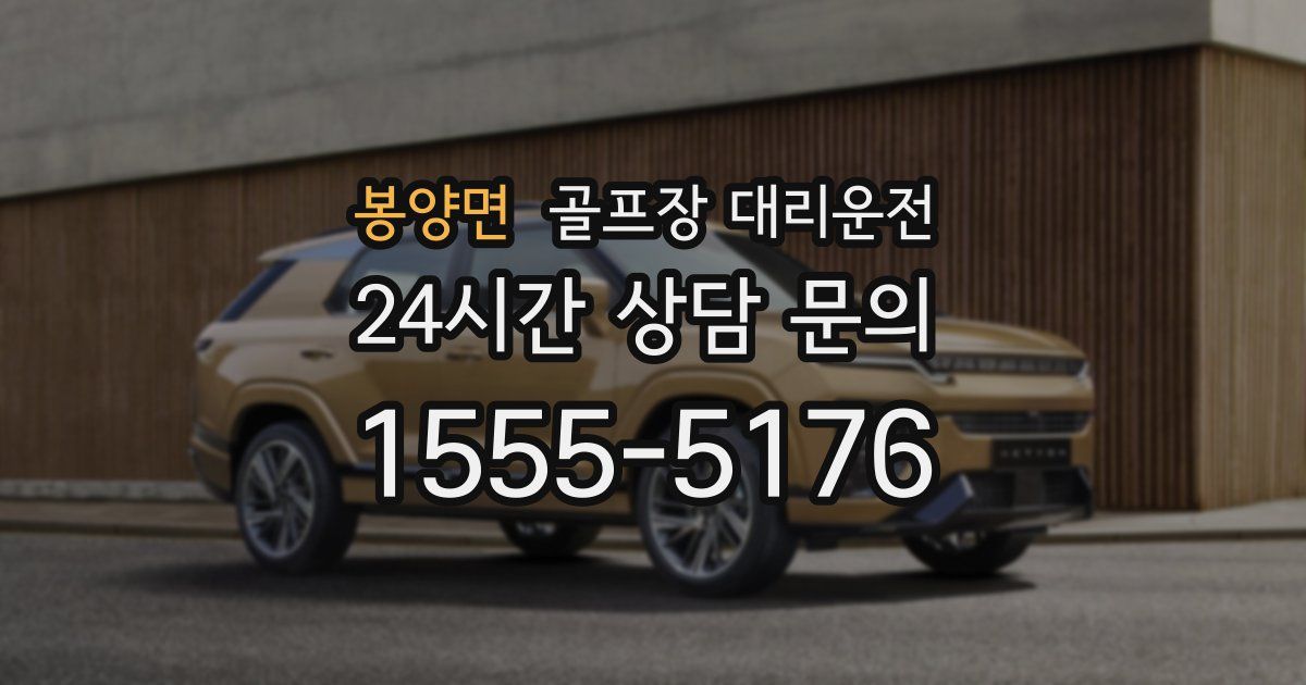 골프장 대리운전 서비스