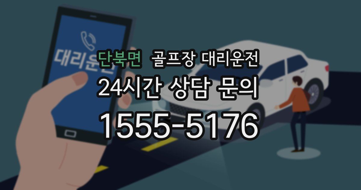 골프장 대리운전 서비스