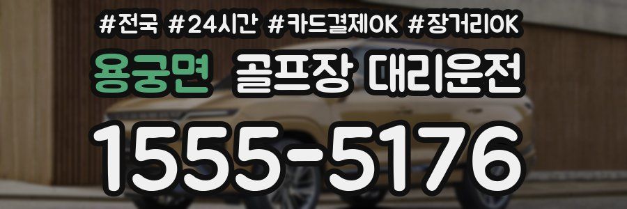 용궁면 골프장 대리운전