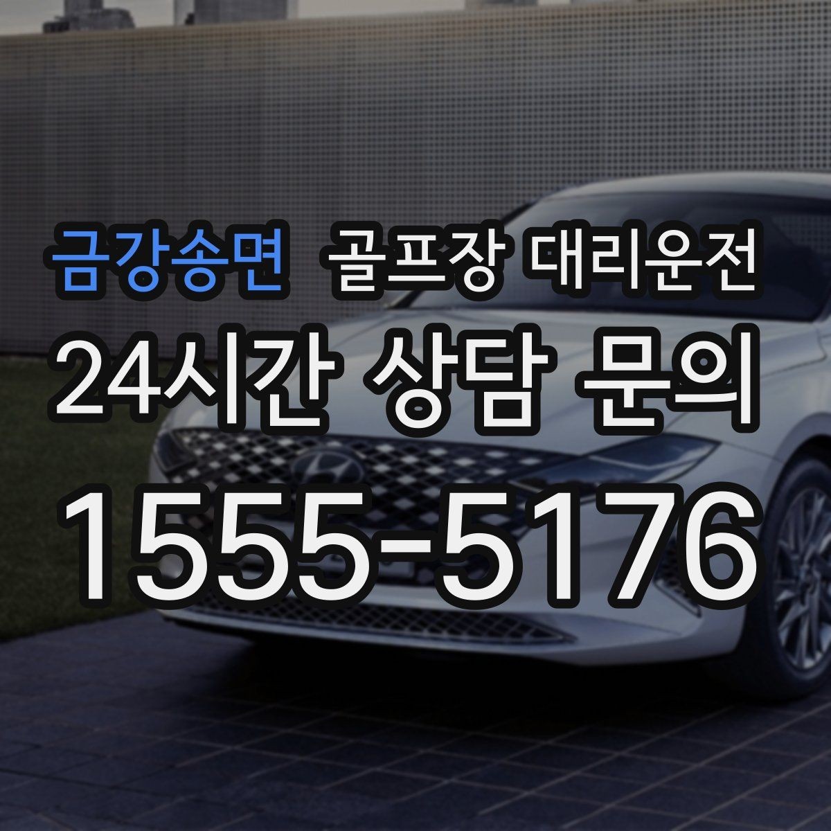 금강송면 골프장 대리운전 코스 주차 특징을 반영한 안전한 진입