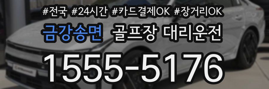 금강송면 골프장 대리운전