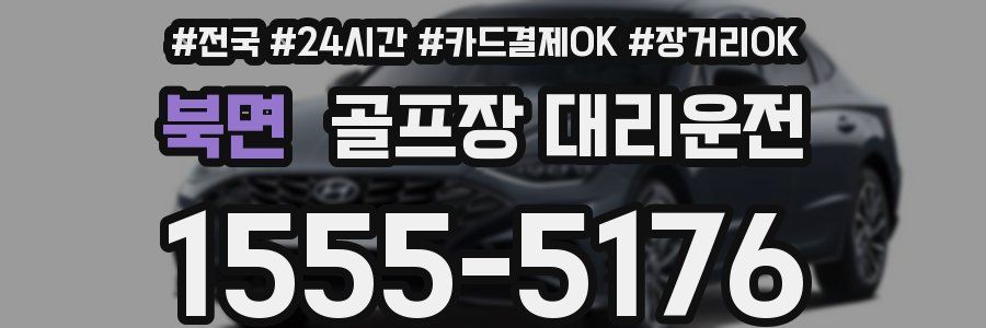 북면 골프장 대리운전