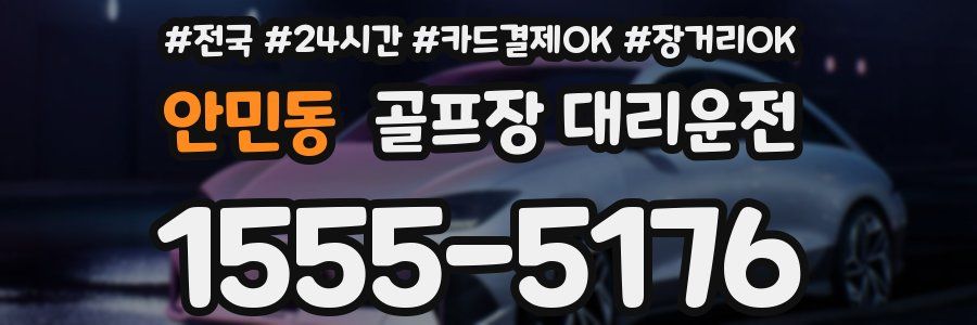 안민동 골프장 대리운전
