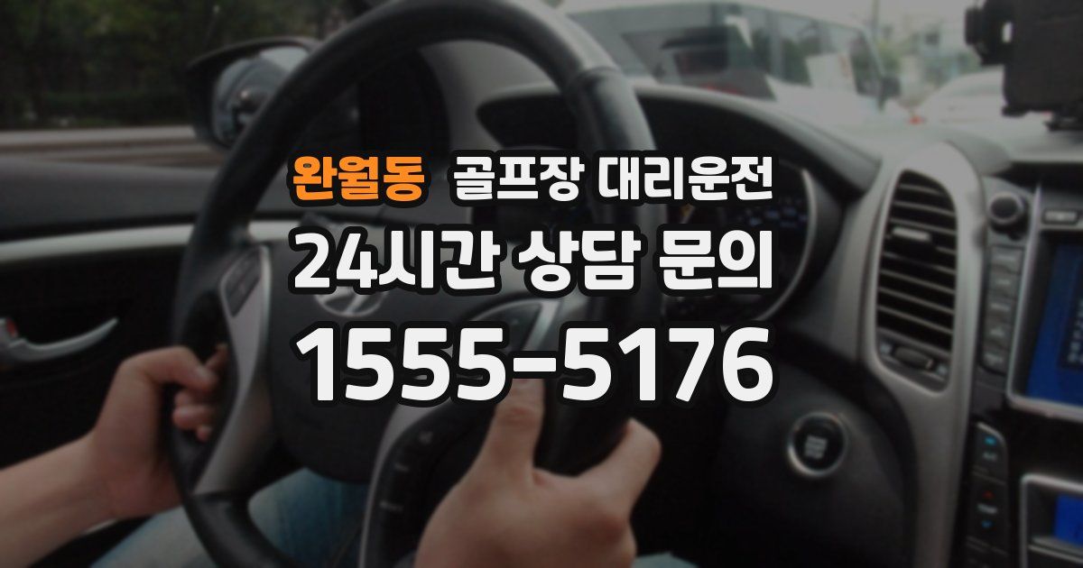 골프장 대리운전 서비스