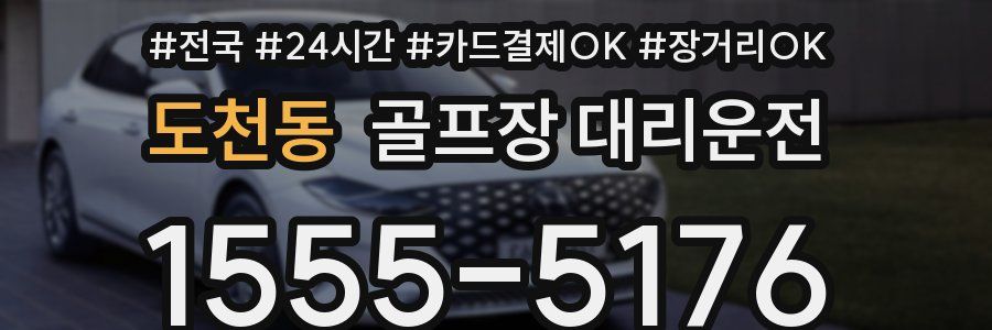 도천동 골프장 대리운전