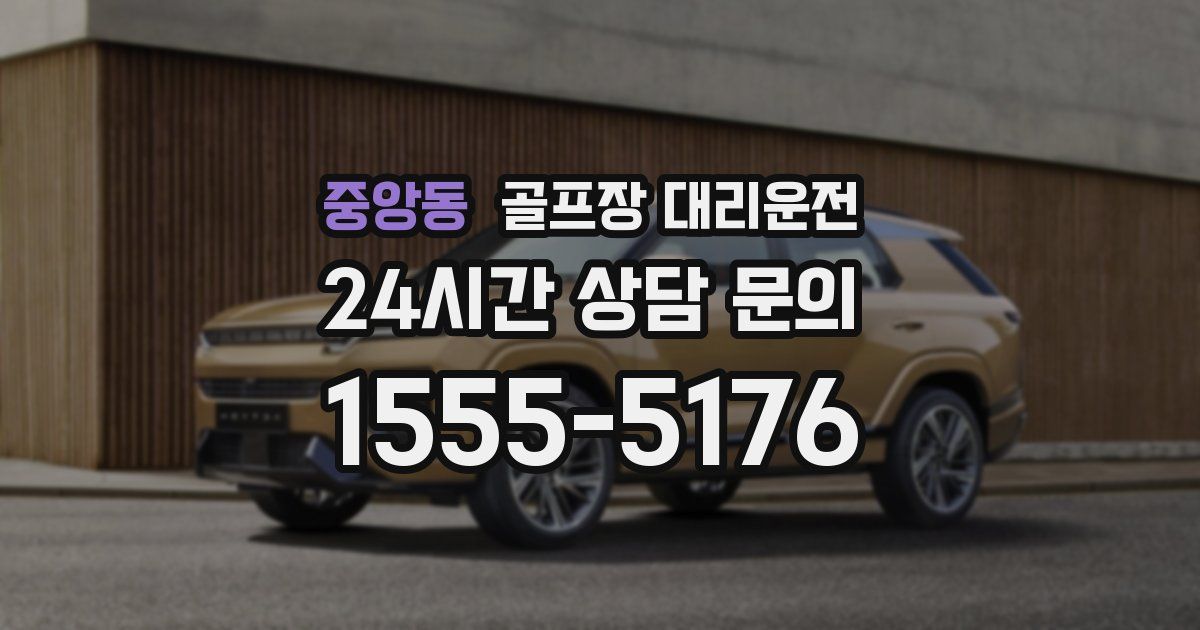 골프장 대리운전 서비스