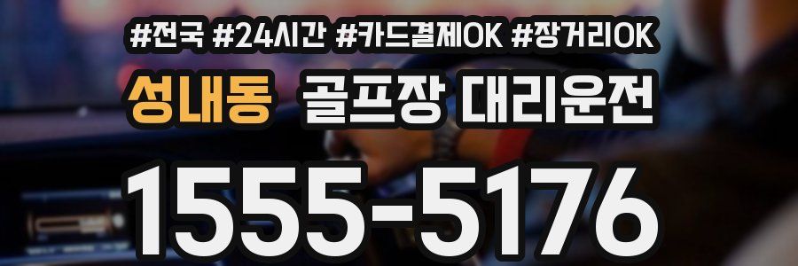 성내동 골프장 대리운전