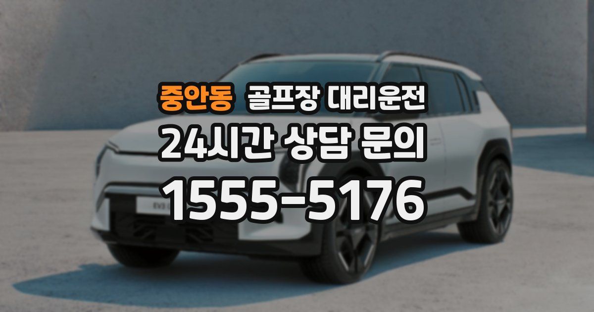 골프장 대리운전 서비스