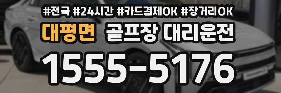 대평면 골프장 대리운전