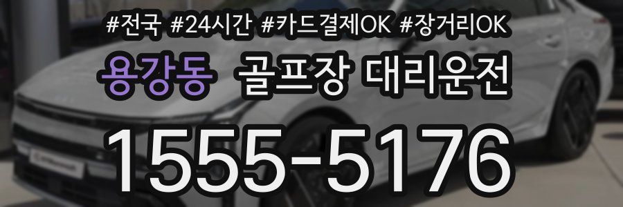 용강동 골프장 대리운전