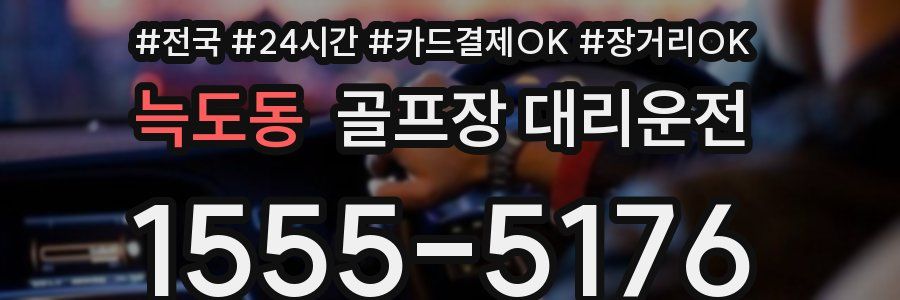 늑도동 골프장 대리운전