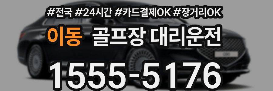 이동 골프장 대리운전