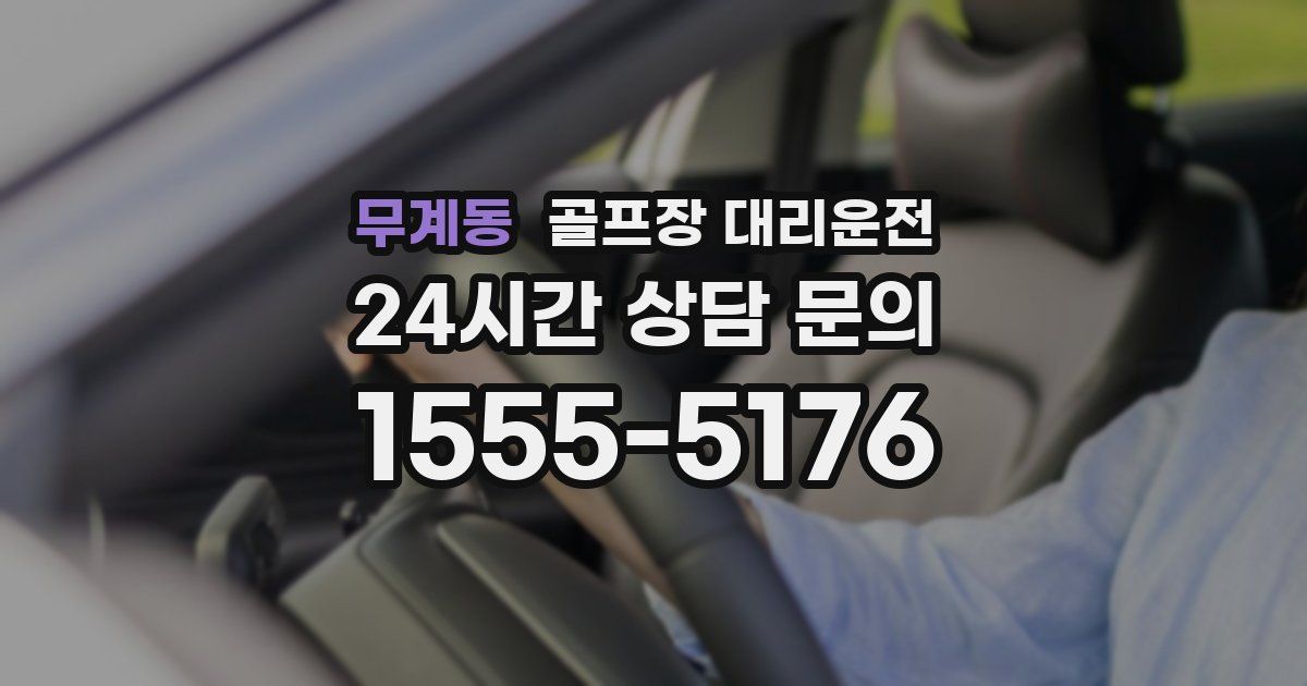 골프장 대리운전 서비스