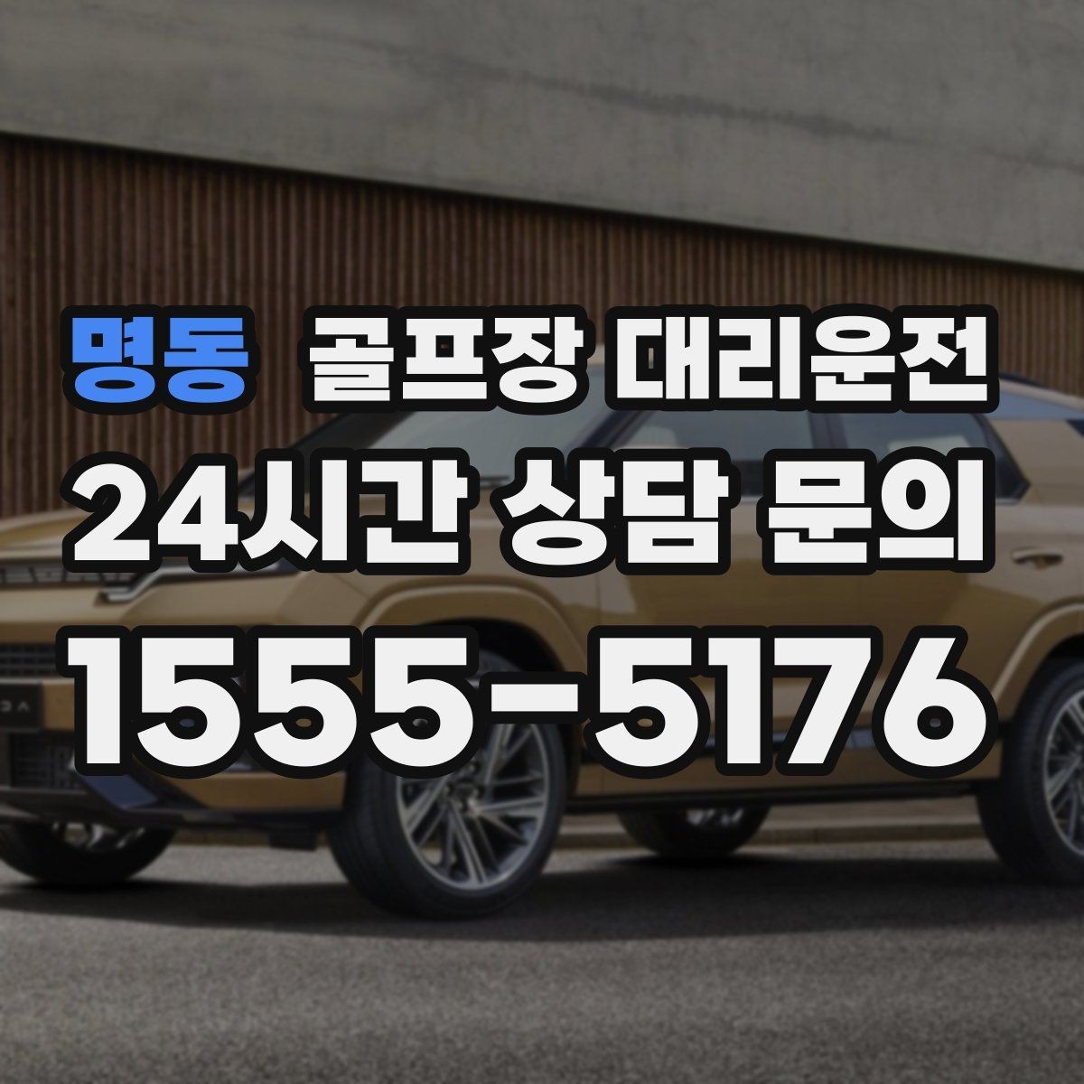 명동 골프장 대리운전 티오프 알림이 울릴 때 도착하는 정확함