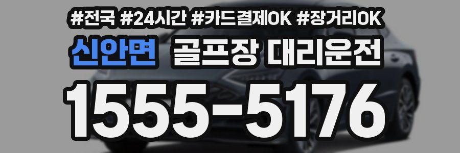 신안면 골프장 대리운전