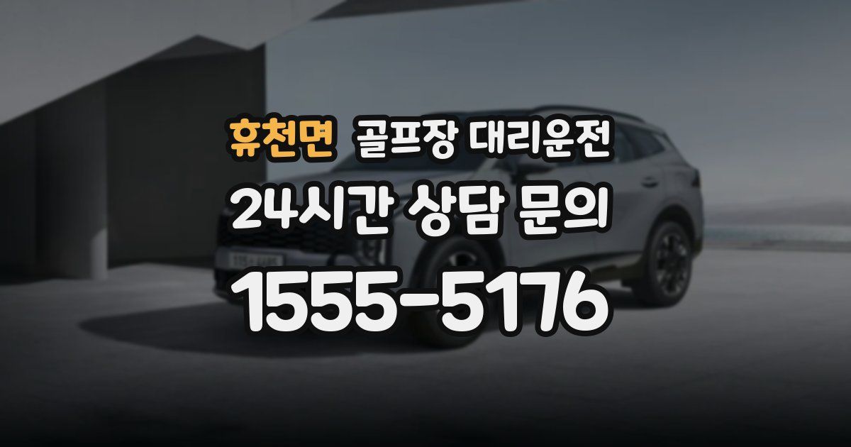 골프장 대리운전 서비스