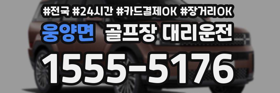 웅양면 골프장 대리운전