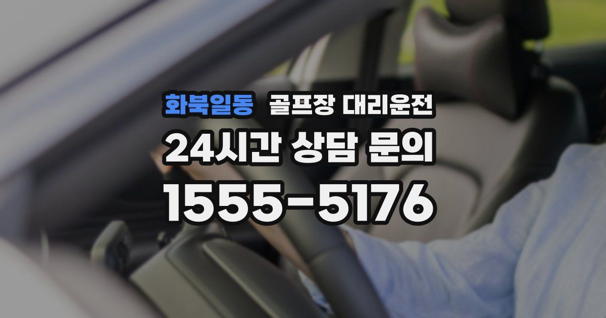 골프장 대리운전 서비스