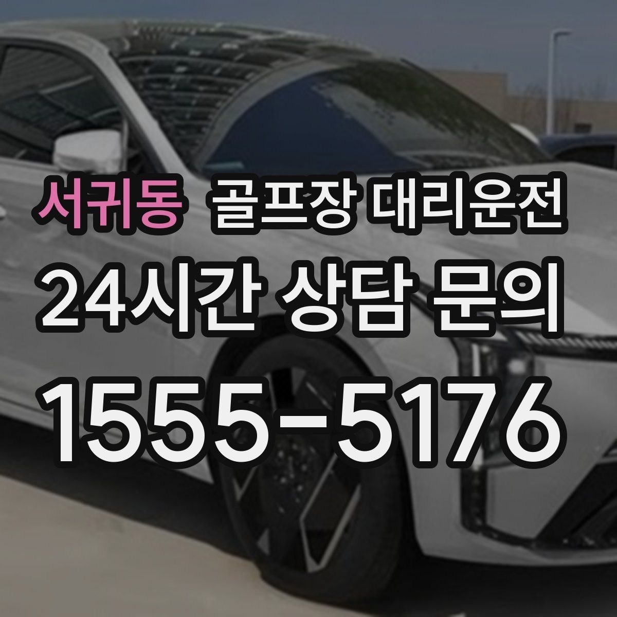 서귀동 골프장 대리운전 골프백 다수 적재를 고려한 차량 구성
