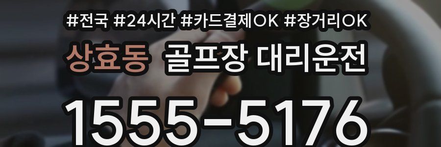 상효동 골프장 대리운전