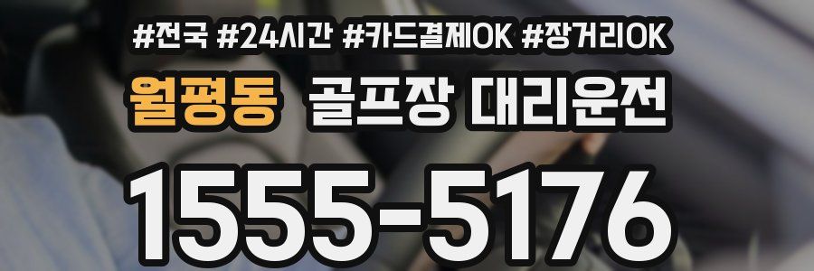 월평동 골프장 대리운전