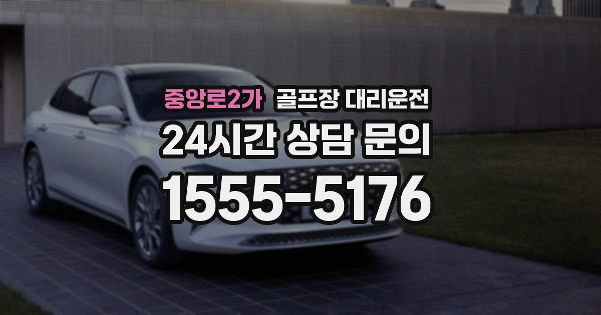 골프장 대리운전 서비스