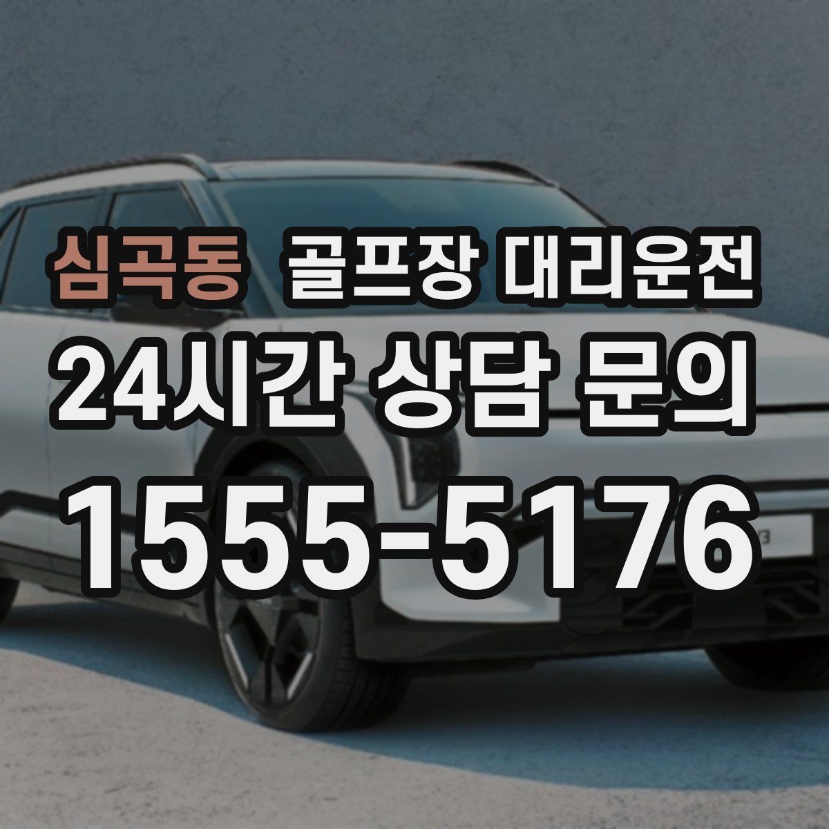 심곡동 골프장 대리운전 드라이빙 레인지부터 본 코스까지 한 줄로