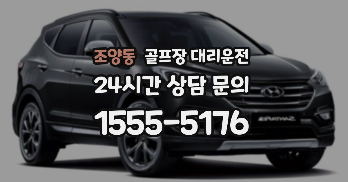 골프장 대리운전 서비스