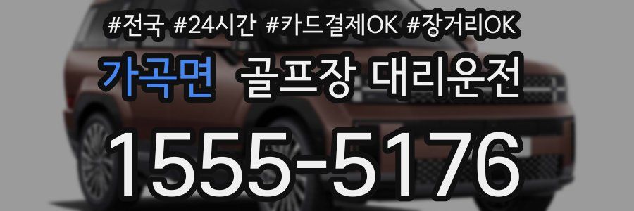 가곡면 골프장 대리운전