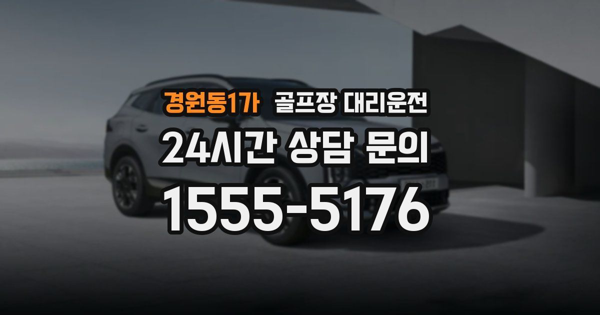 골프장 대리운전 서비스