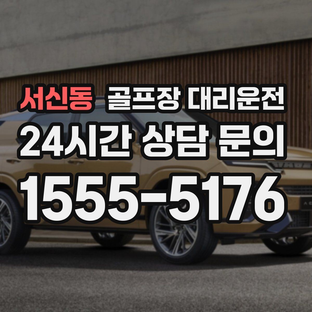 서신동 골프장 대리운전 주차 만차일 때의 대체 지점 제안