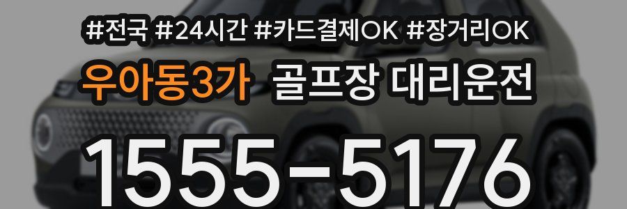 우아동3가 골프장 대리운전