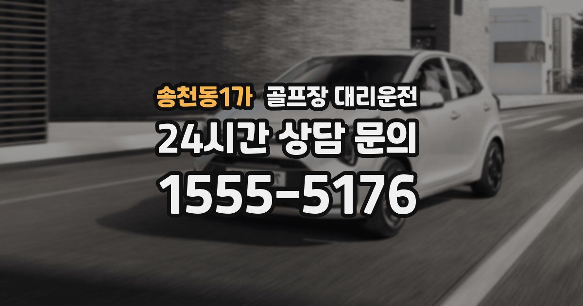 골프장 대리운전 서비스