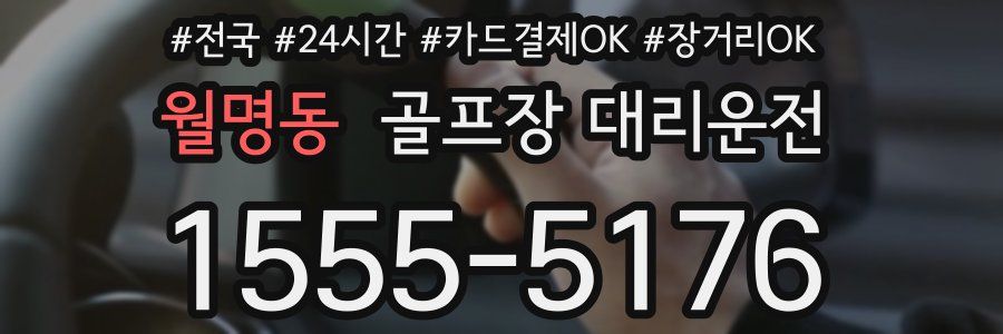 월명동 골프장 대리운전