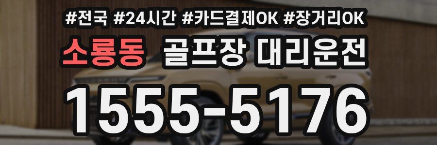 소룡동 골프장 대리운전