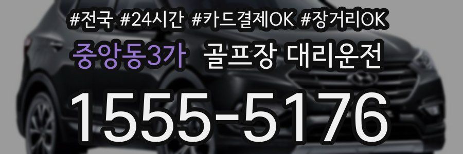 중앙동3가 골프장 대리운전