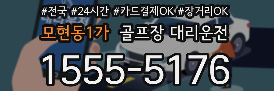 모현동1가 골프장 대리운전