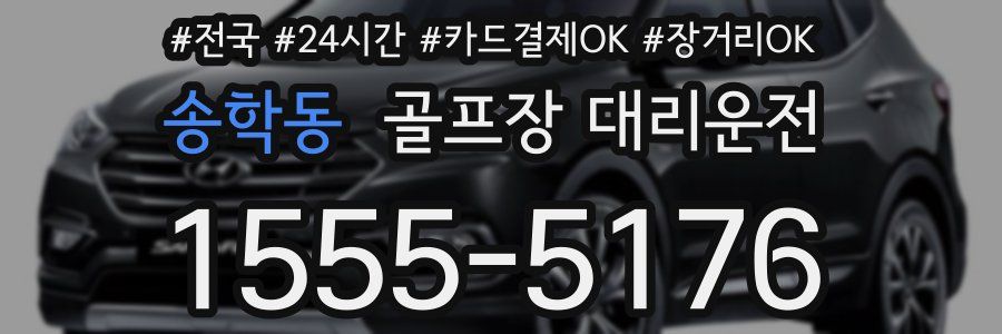송학동 골프장 대리운전