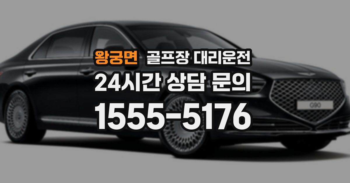 골프장 대리운전 서비스