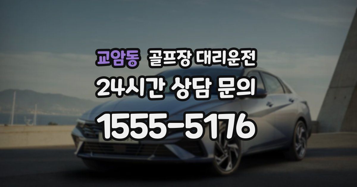 골프장 대리운전 서비스